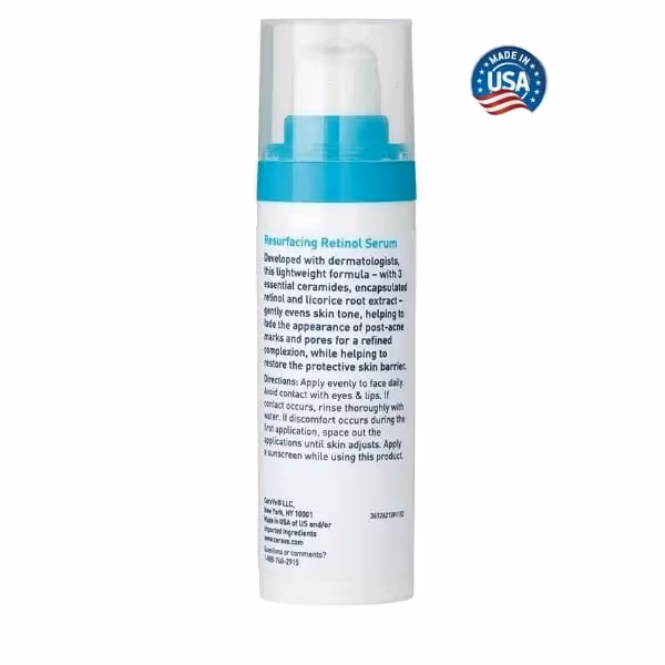 CeraVe Resurfacing Retinol Serum 100% Original US Imported