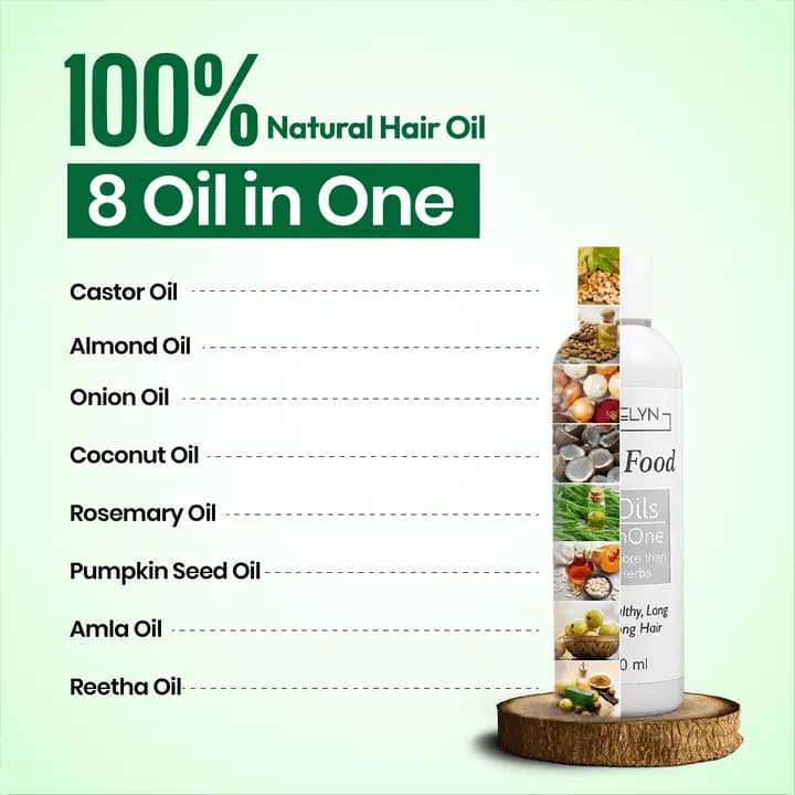 HAVELYN Hair oil + Shampoo 2 in 1   (100% Original Organic)  Guaranteed Results