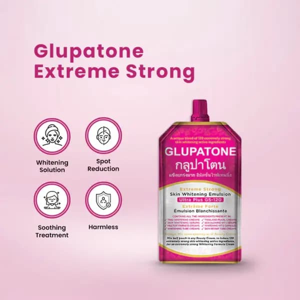 GLUPATONE Emulsion 50ml + Homeo Cure Beauty Cream Pack of 1