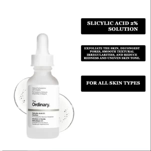 The Ordinary Salicylic Acid 2% Solution Serum 100% Original