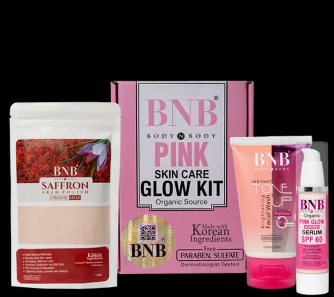 BNB Pink Glow Kit 3 in 1